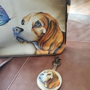 Anuschka cross body purse